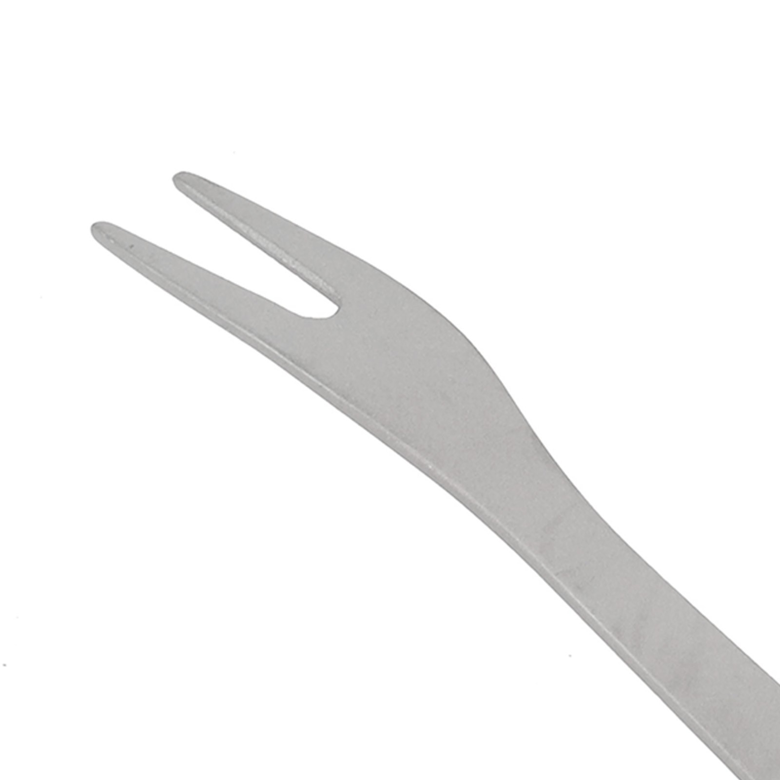 Tiartisan Pure Titanium Fork 92 x 9 x 1.3 mm for Fruit and Dessert Use
