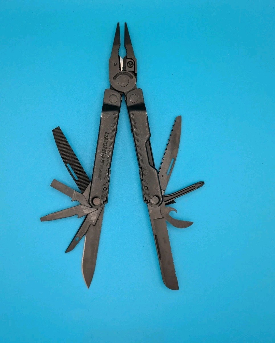 Leatherman Rebar Multi-Tool! BLACK OXIDE! WITH SHEATH!