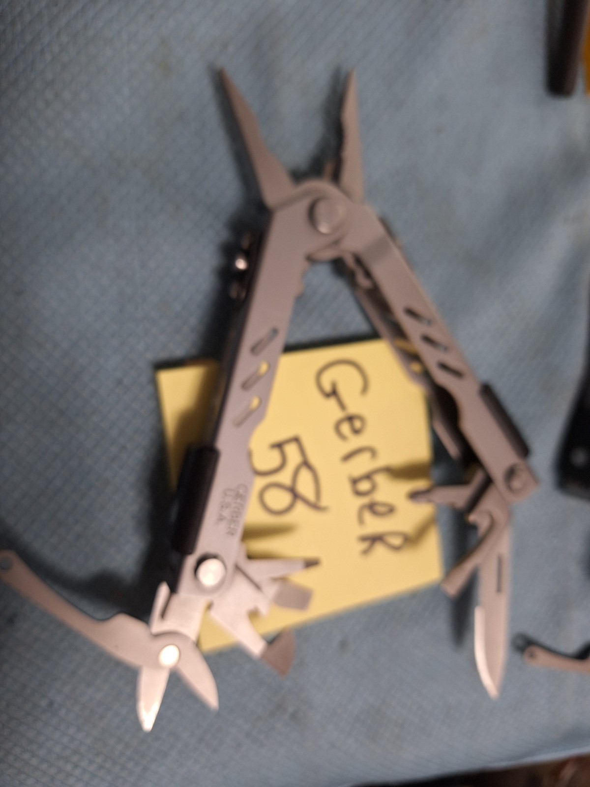 1 SILVER GERBER 400 Multi Tools U.S.A. EXCELLENT loc Gerber 58