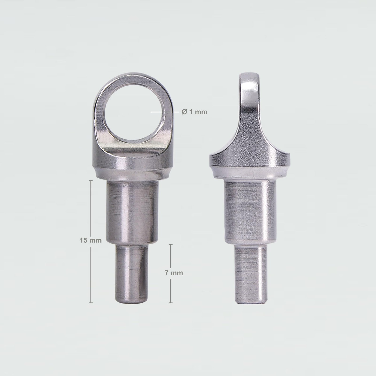 Keyring Loop DUO – Keyring Attachment for 1/4″ Hex & 4mm Hex Bit Socket Tools…