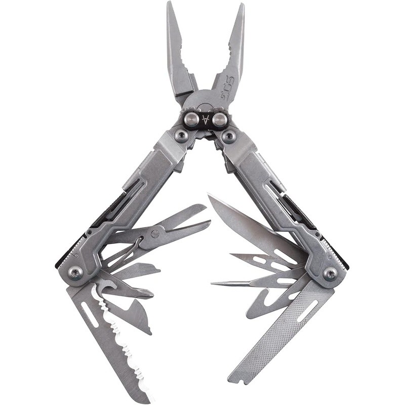 Compact Multi-Tool W/ 18 Functions Lightweight Pliers Knife Scissors EDC Tool US