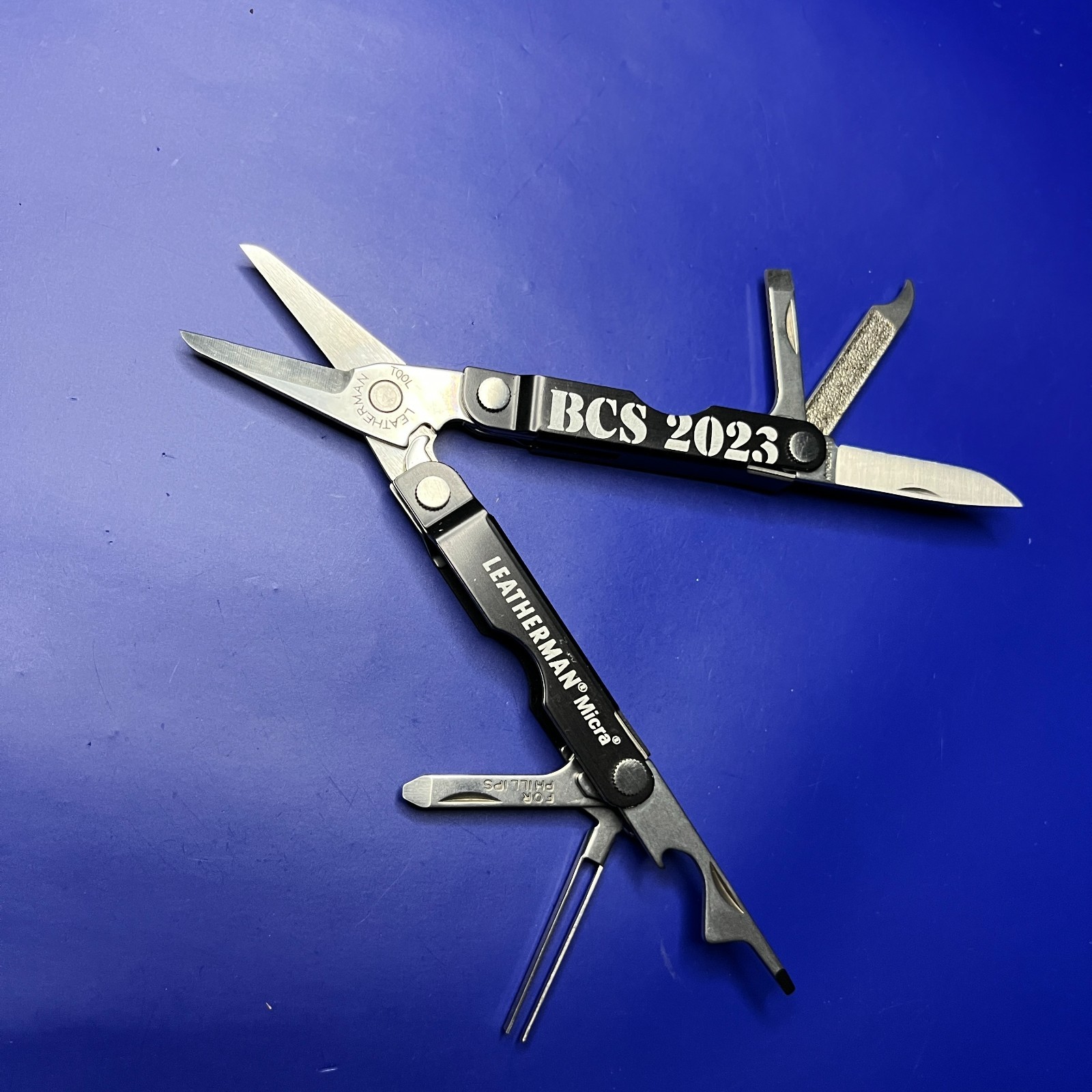 Leatherman Micra Multi-Tool Knife, Scissors- Black