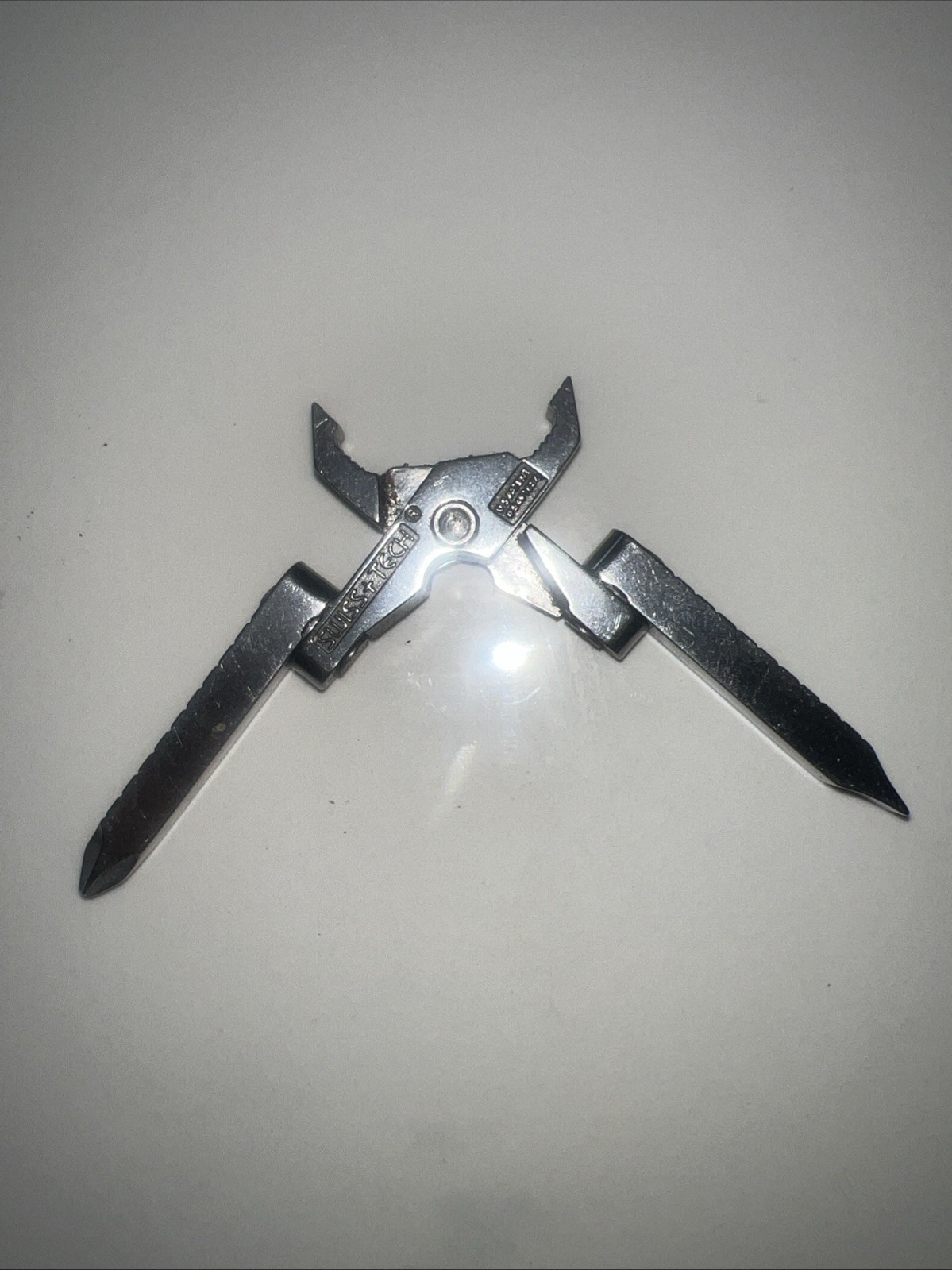 Swiss-Tech 8-in-1 multi-tool with Pliers and screwdriver