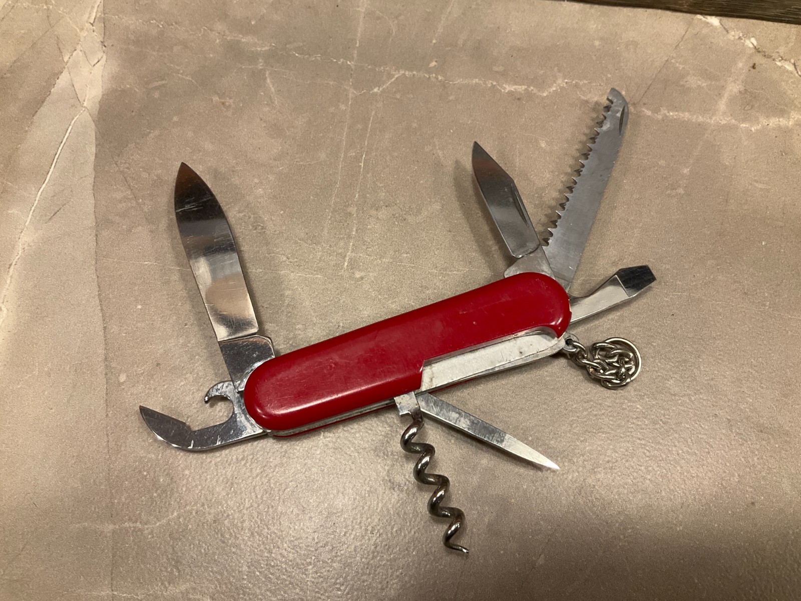 Vintage – Wenger Genuine Swiss Army Knife – Pathfinder – 9 in 1 tool – Rare