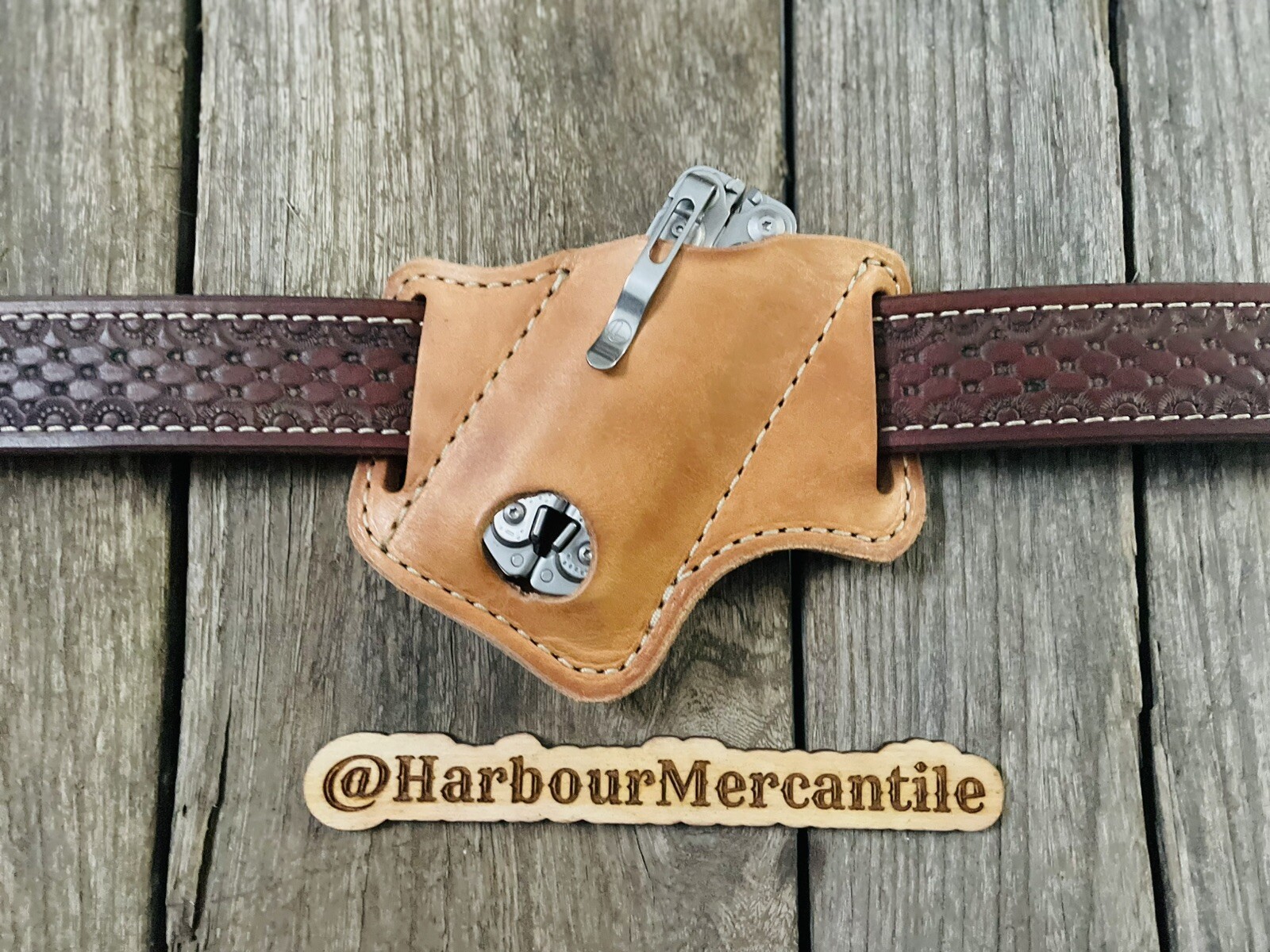 Belt Organizer Multitool Leather Sheath Leatherman Sheath Deluxe Made In USA