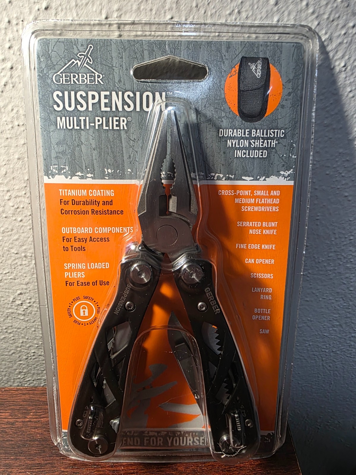 Gerber Suspension Multi-Plier / Multi-Tool, Knife, Sheath, Model # 22-41471