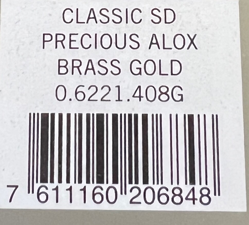 Swiss Army Knife, Classic Brass Gold Alox, Victorinox 0.6221.408G New In Box