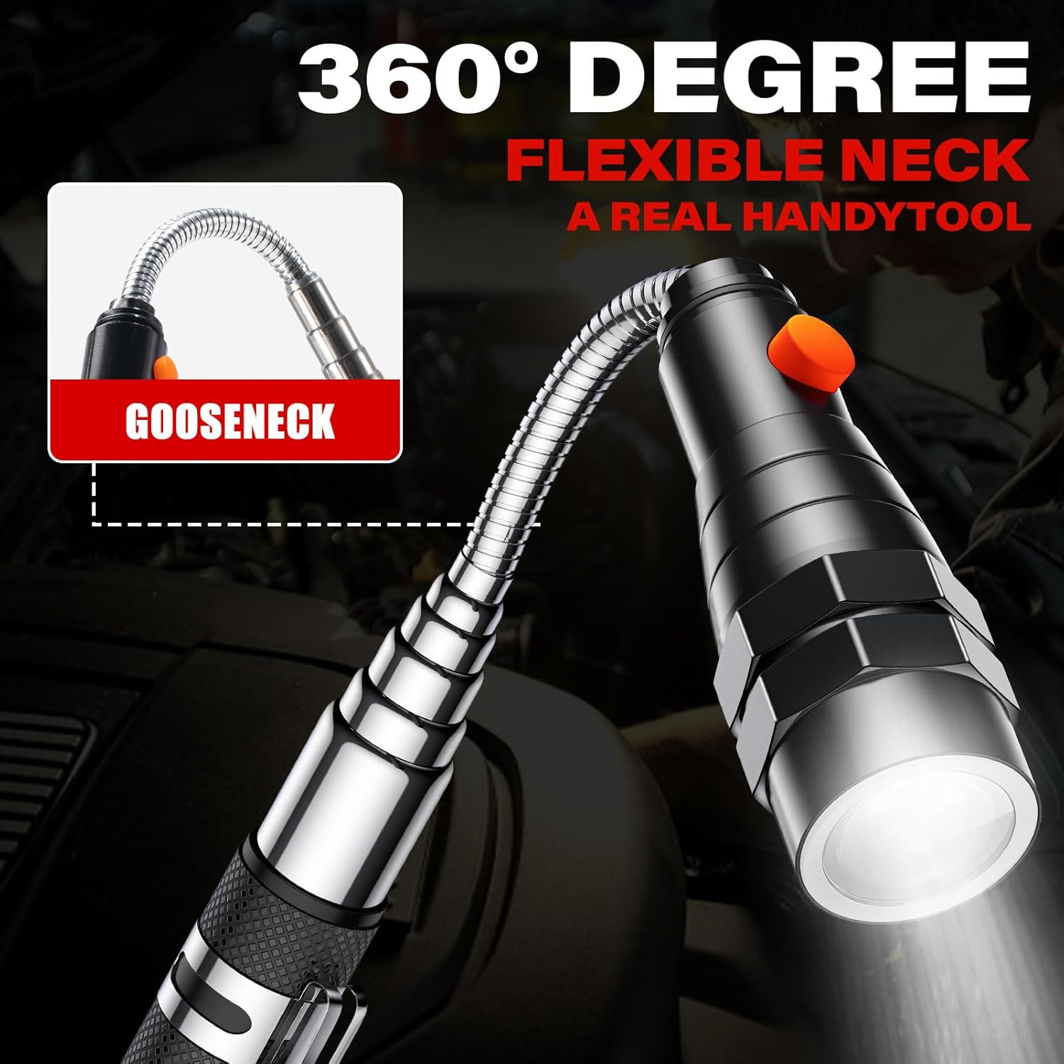 Fathers Day Dad Gifts, Magnetic Pickup Tool, Telescoping Magnet Pickup Tool with