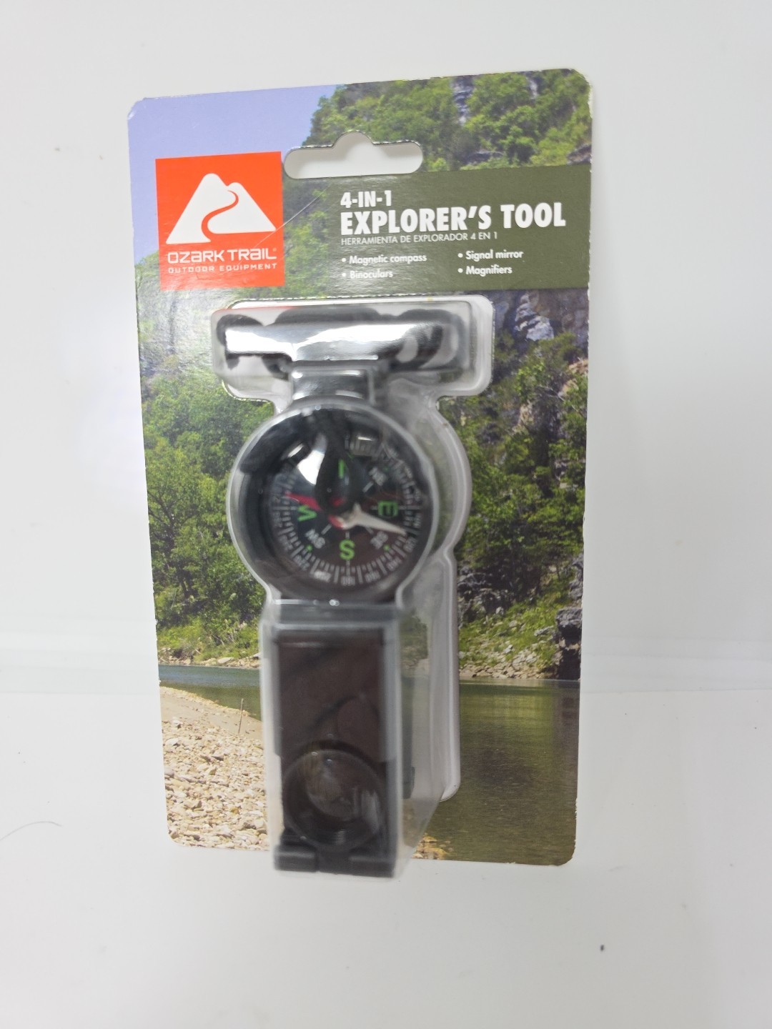 4 In 1 Explorer’s Tool 5044 Compass By Ozark Trail.