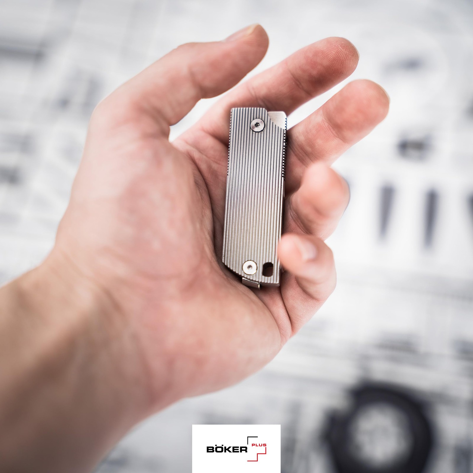 BOKER PLUS BabyX Flipper Steel – Ball-Bearing EDC Mini Pocket Knife with D2 S…