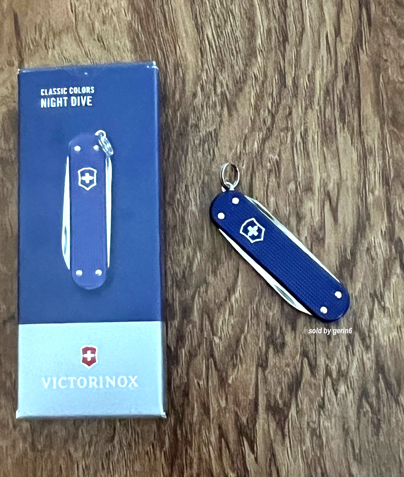 Swiss Army Knife, Classic Alox Night Dive Blue Victorinox 0.6221.222G New In Box