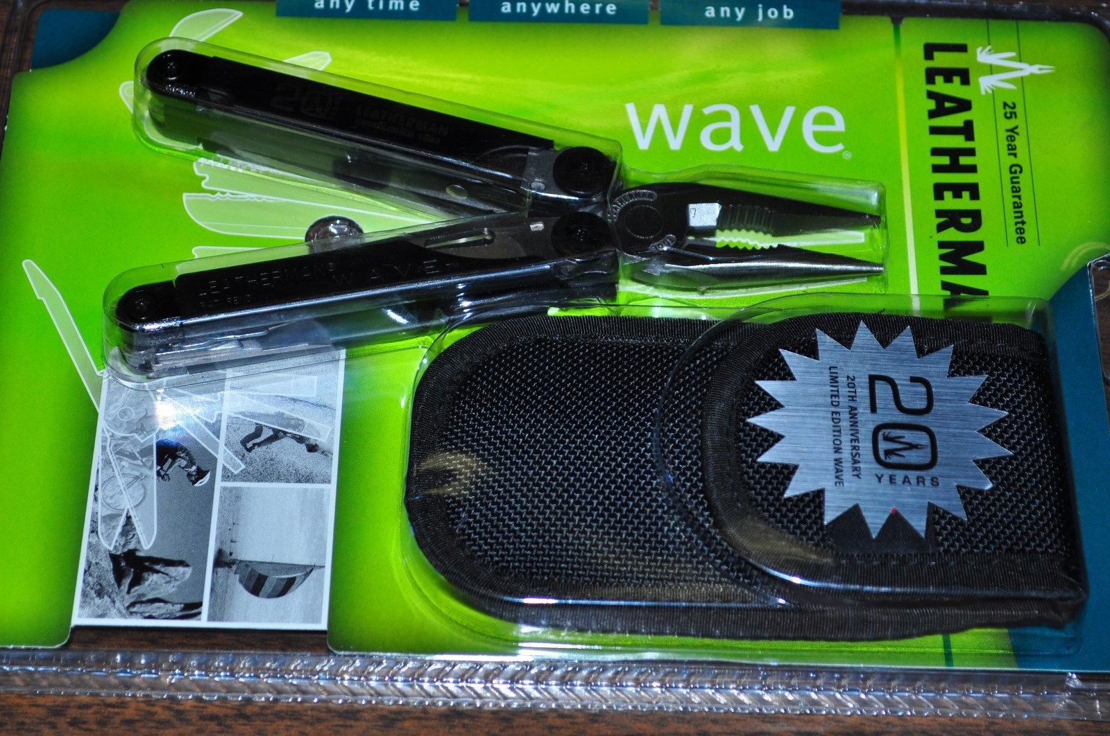 Leatherman Wave 20TH Annversary limited Edition date Year 2002 Hard to find ,USA