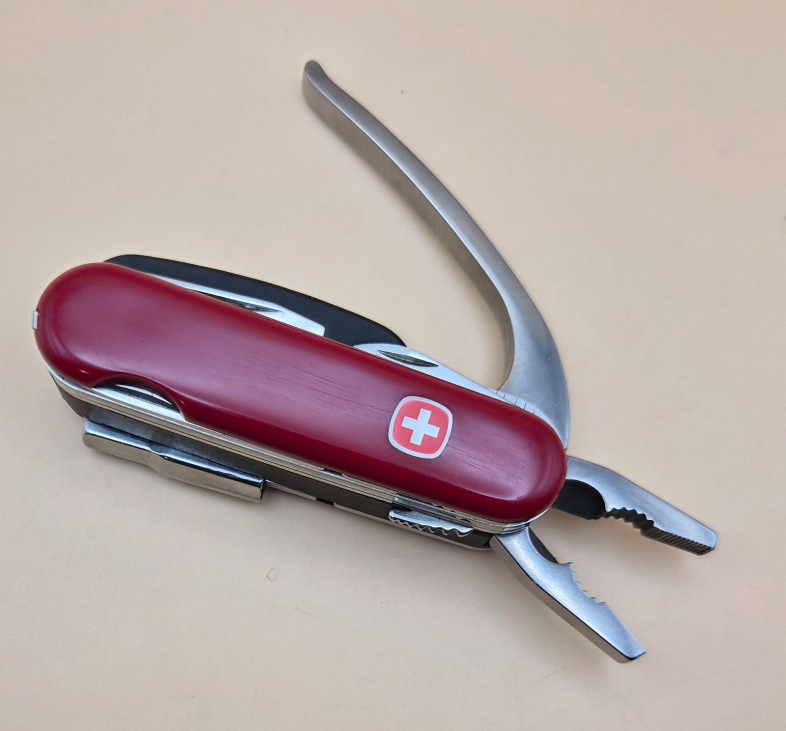 Wenger POCKET GRIP MINI GRIP Swiss Army Knife BLUNT-NOSE – Good Condition