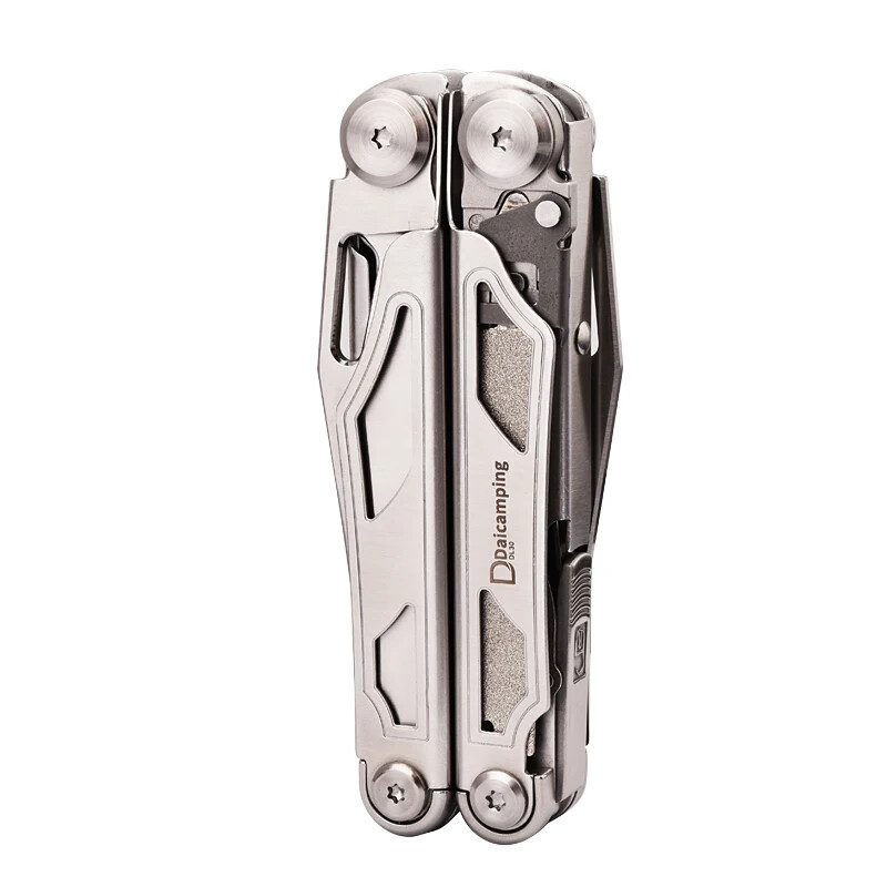 Daicamping DL30 Multi Tool Folding Pocket Knife Sheath Scissors Screw Pliers Can