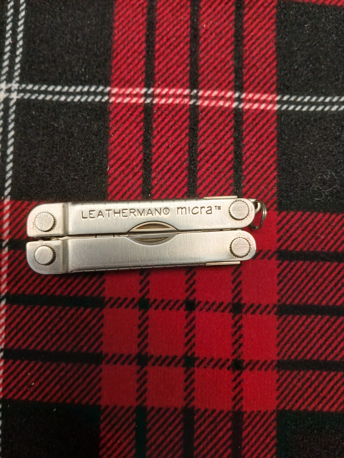 Leatherman Micra Key Chain Multi-Tool Nice!
