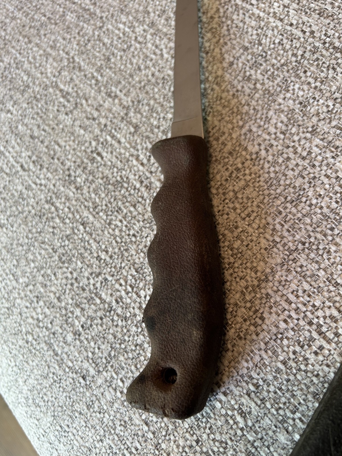 Vintage Buck 123 ^ Fillet Knife Lakemate Hard Plastic Sheath- #3