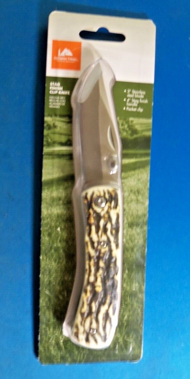 Ozark Trail Camo Clip Knife Factory Sealed Brand New Folding Pocketknife 2.75”