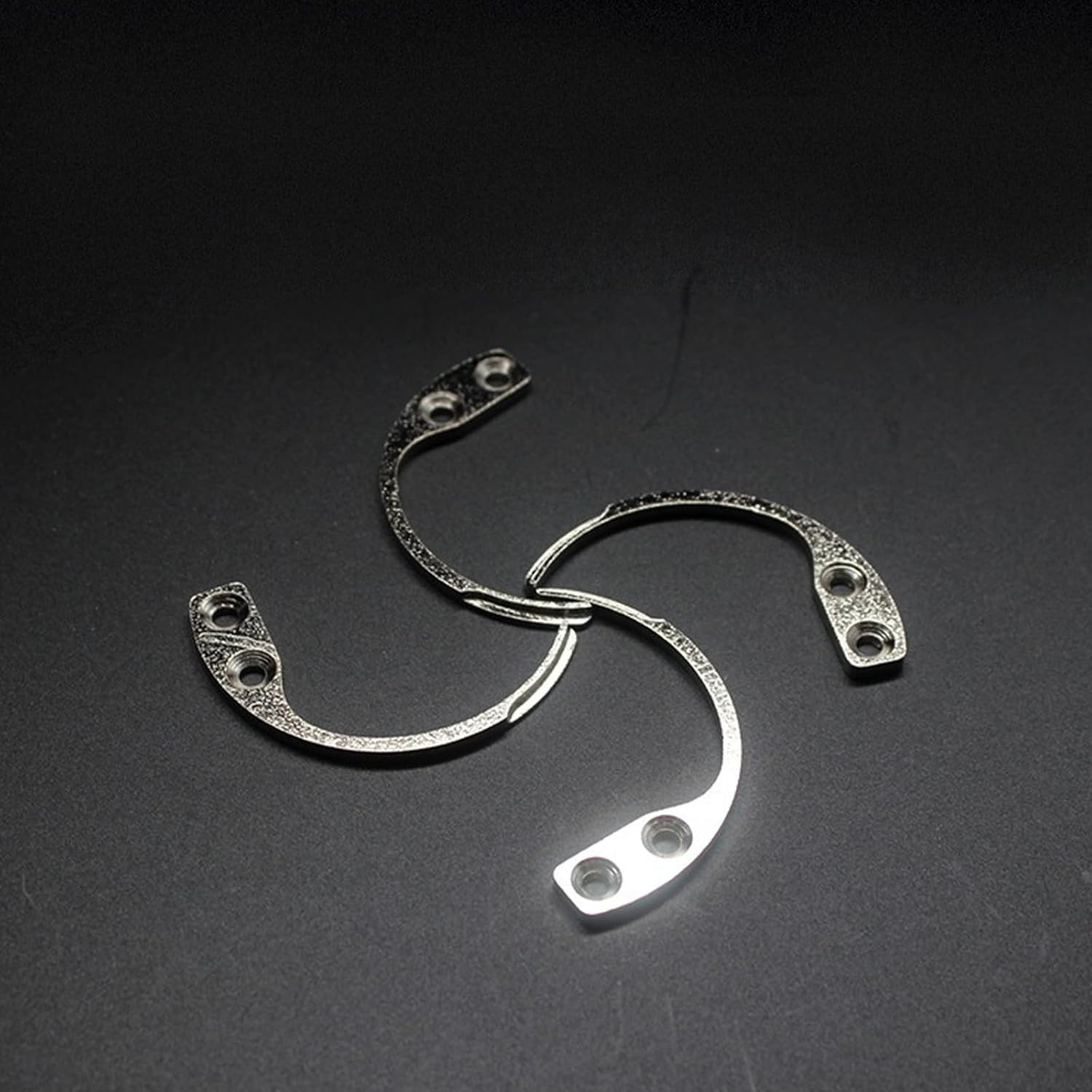 2 Pcs Portable Stainless Steel Special Tools, Supermarket & Clothing Hooks (Silv