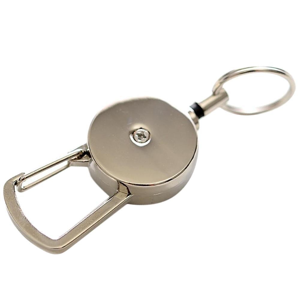 Metal Retractable Key Chain KeyRing