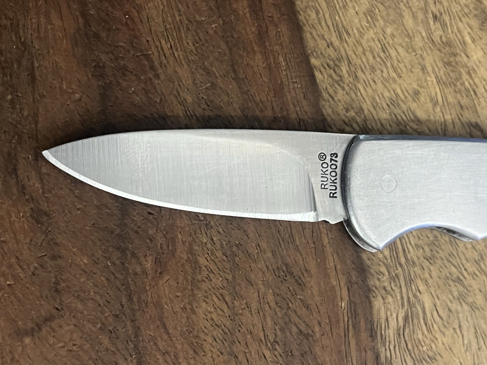 Ruko RUKO073 420 Stainless Steel Folding Utility Pocket Knife Very Solid ~TASKCo
