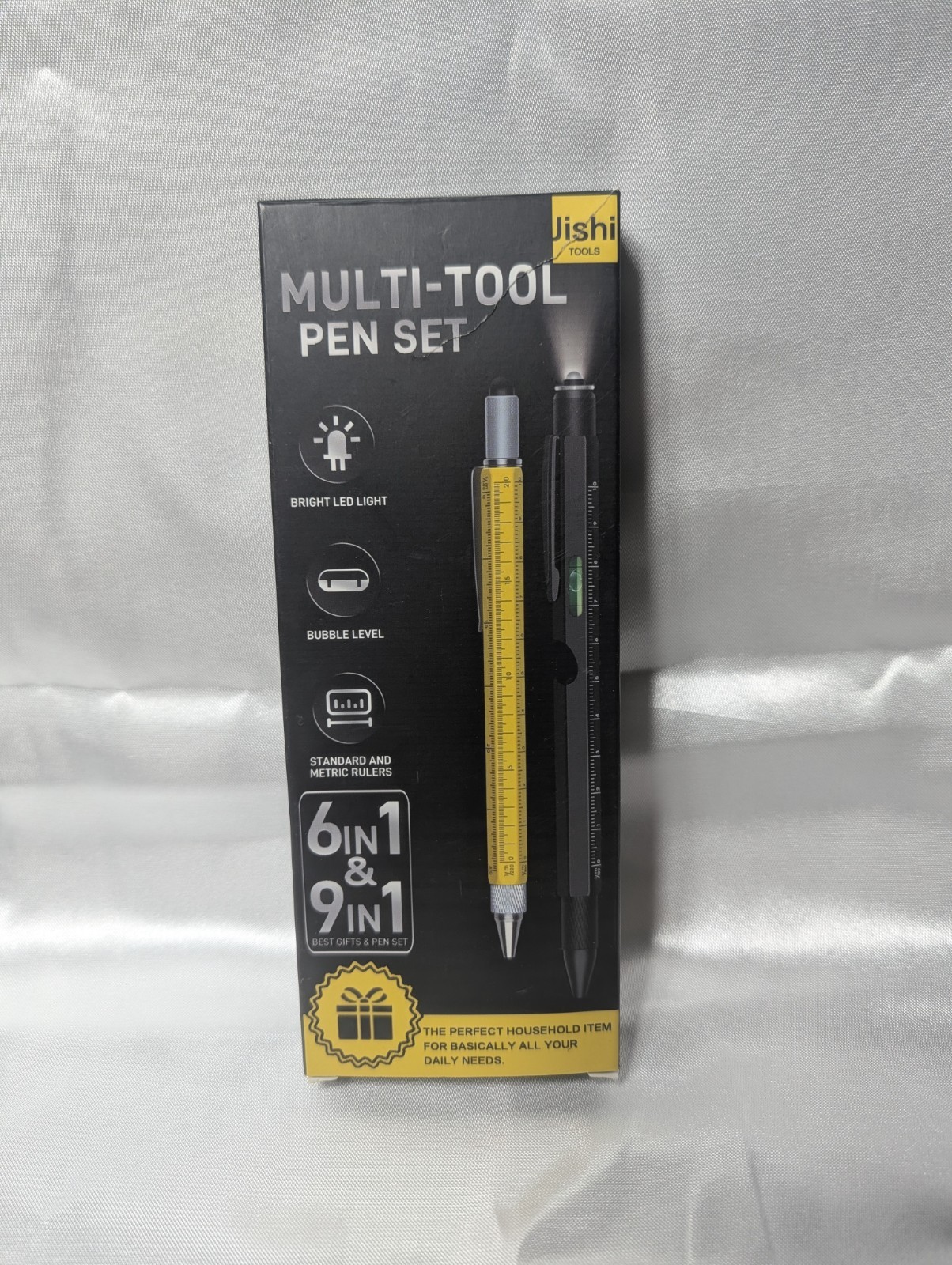 2pc Multitool Pen Set Cool Gadgets Gifts for Men Dad Birthday Stocking Stuffers