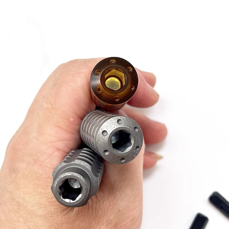 Titanium PEI EDC Screwdriver Gadget Cross Bit Riding Equipment EDC Driver Bit