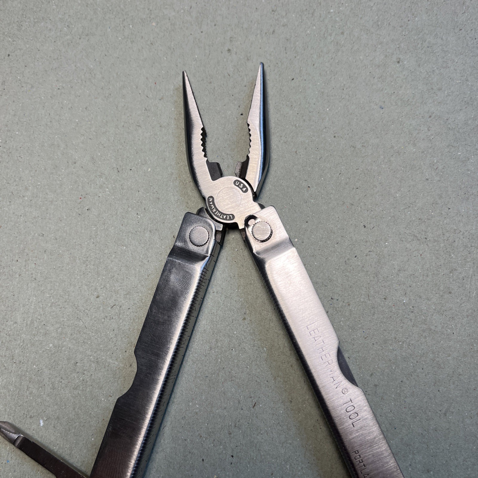 Vintage Original Leatherman Multi Tool Portland OR Leather Sheath USA