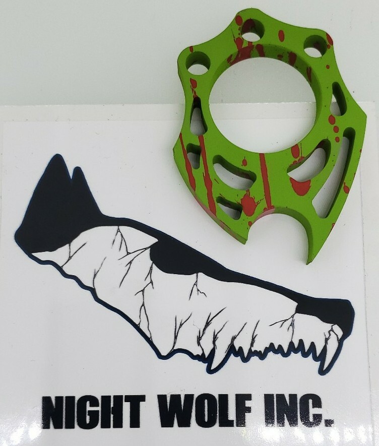 Nightwolf USA Carbon Steel EDC Tool cerakote Tactical Predator 🇺🇸 CNC 4140