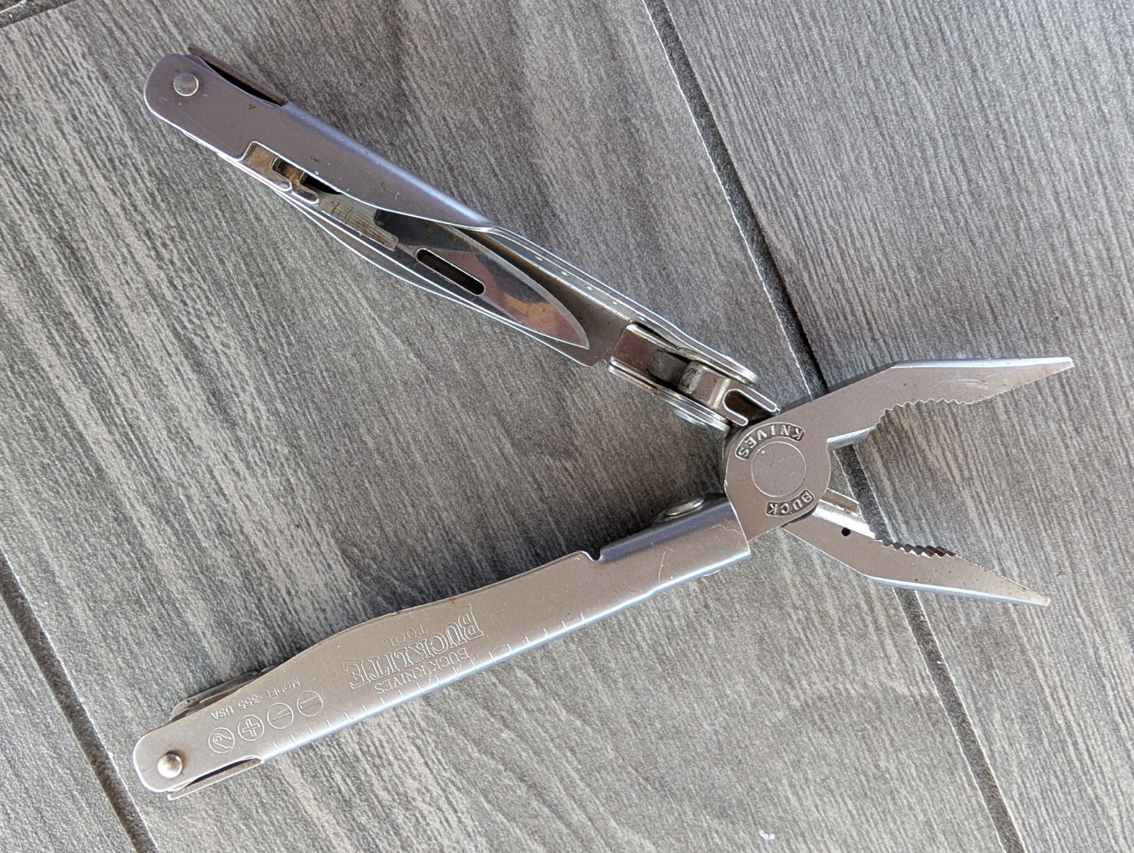 Leatherman Sidekick & Buck Knife Bucklite Multi-tool Lot Quality! Must See pics!