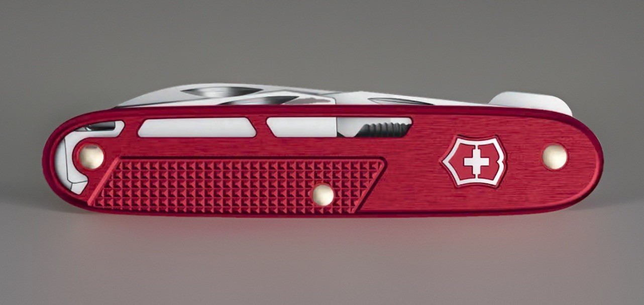 Victorinox Synergy Red 93mm Refined Alox Swiss Army Knife Pocket Clip US Shipped
