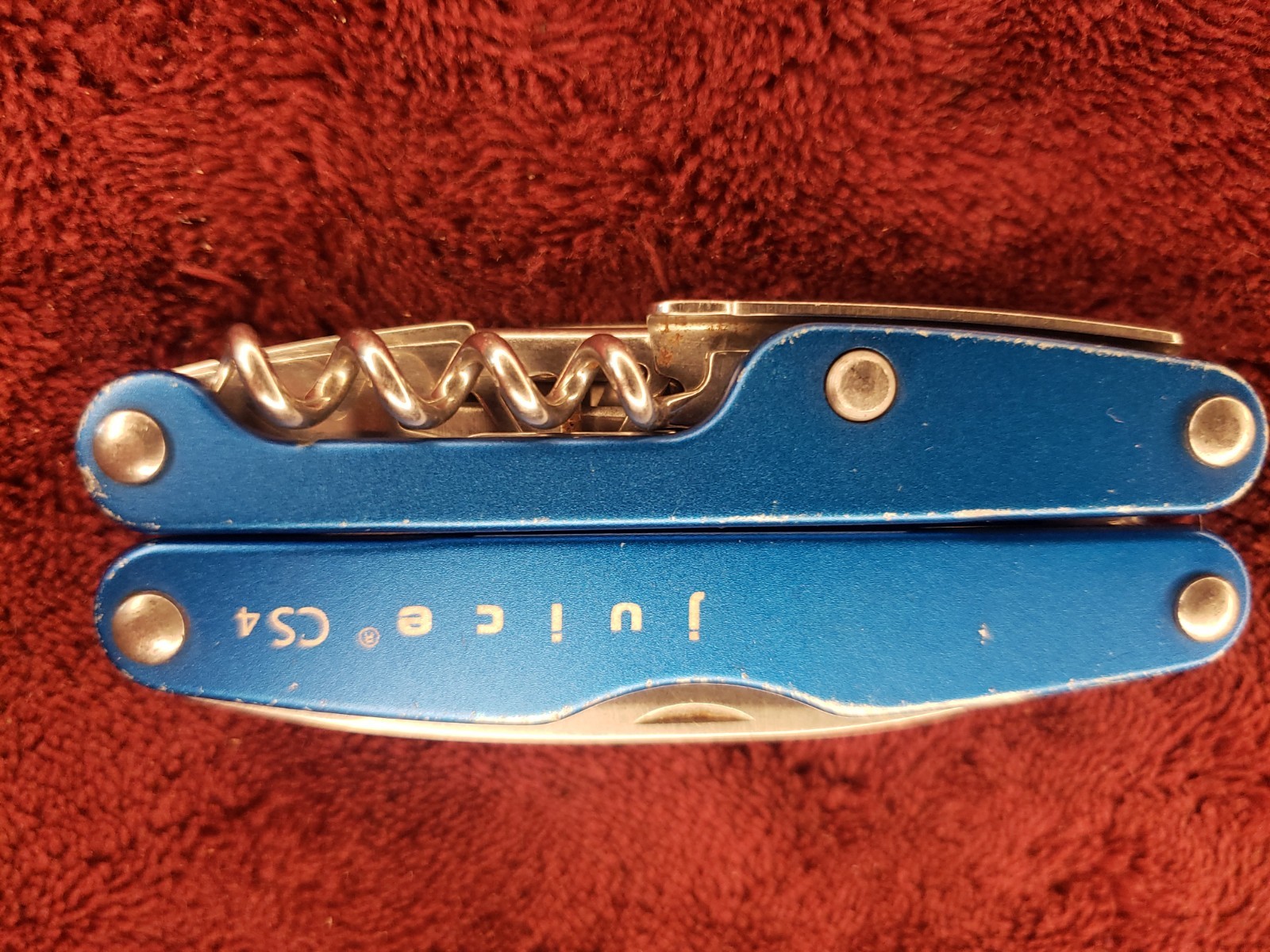 🔪🔪 Leatherman Juice CS4 Multi-Tool Stainless Pliers Multi Tool Blue