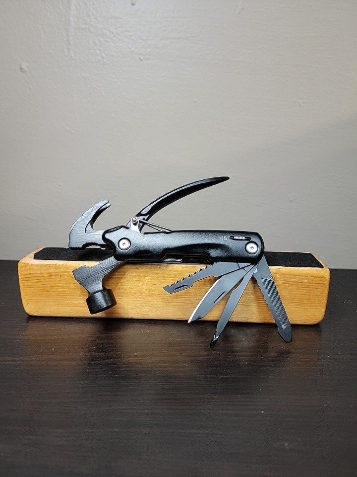 Multi-Tool 12 in1 Stainless Steel Mini Hammer Outdoor Camping Gear Survival Tool