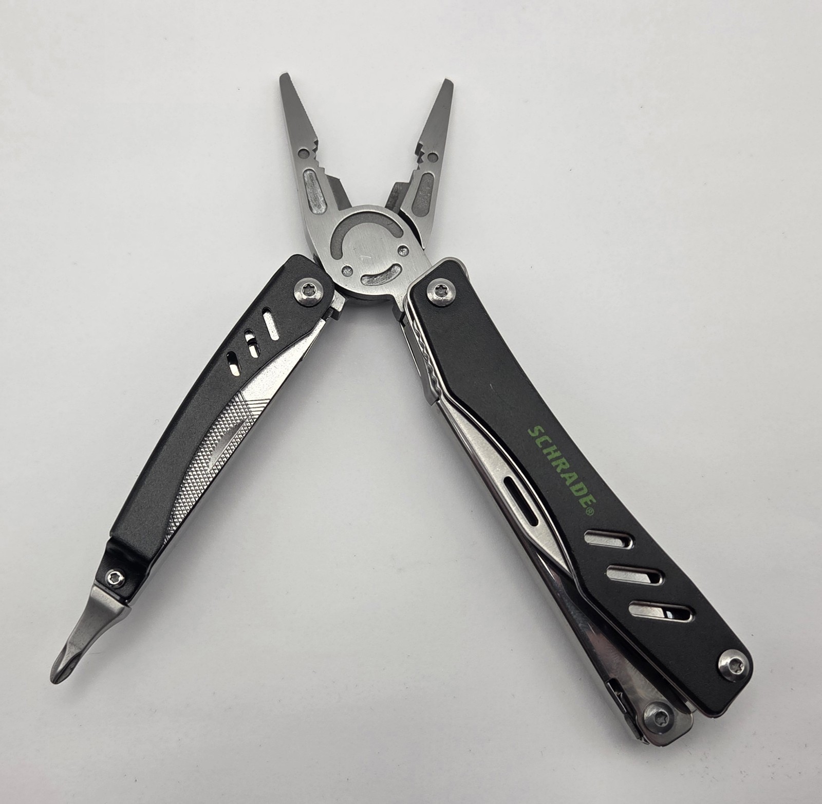 SCHRADE TOUGH TOOL MULTI-TOOL STAINLESS STEEL Excellent Condition