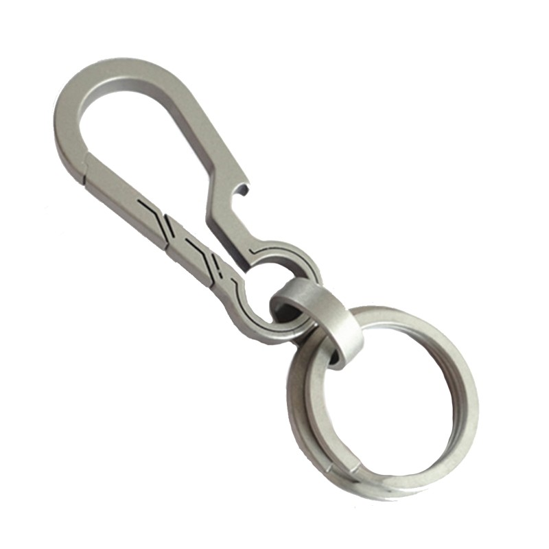 Carabiner Keychain Alluminum Buckles Spring Carabiner Hook Clip Key Rings