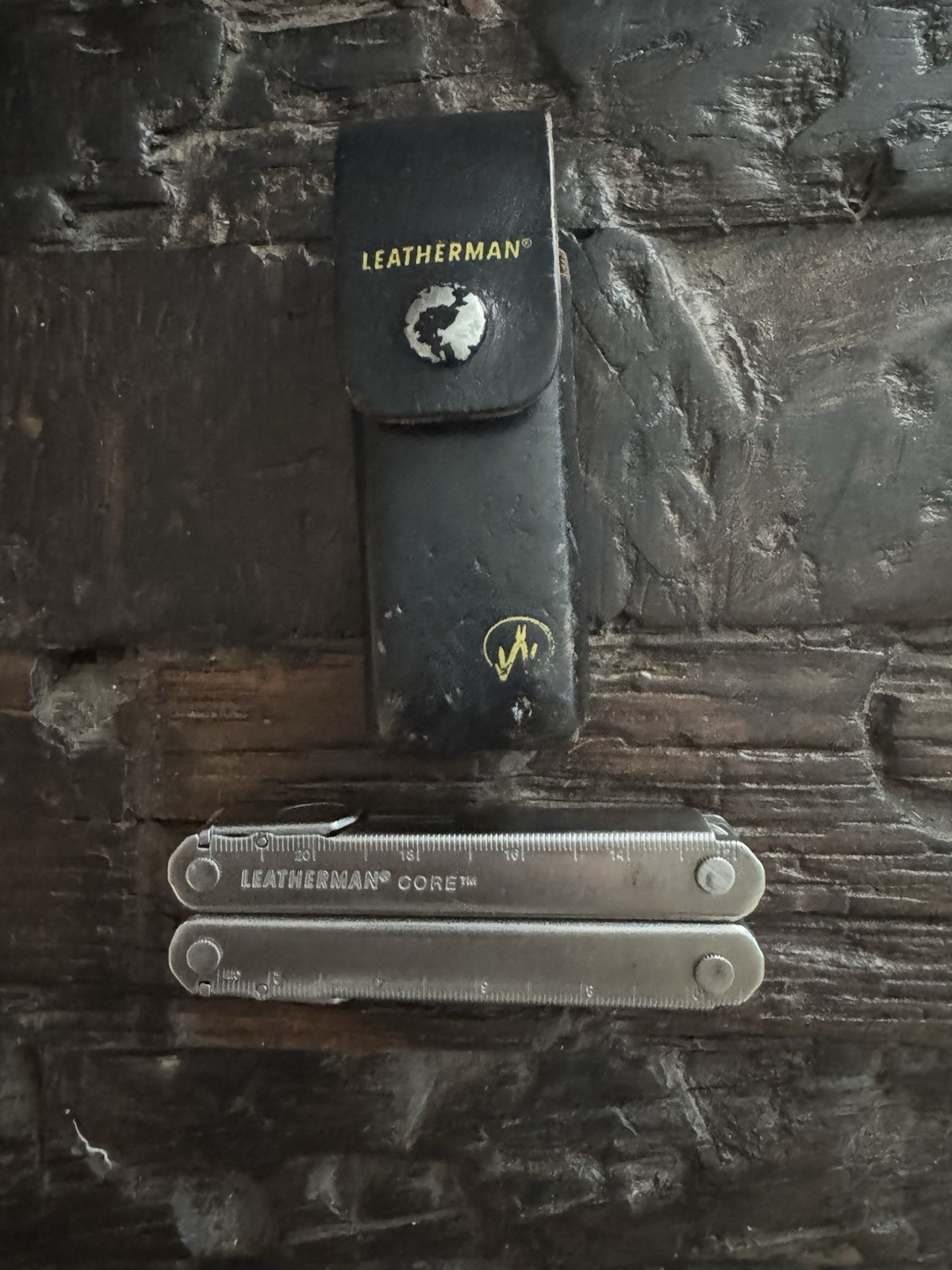 Leatherman Core Stainless W/Black Leather Sheath Multi-Tool USA 0805 Date