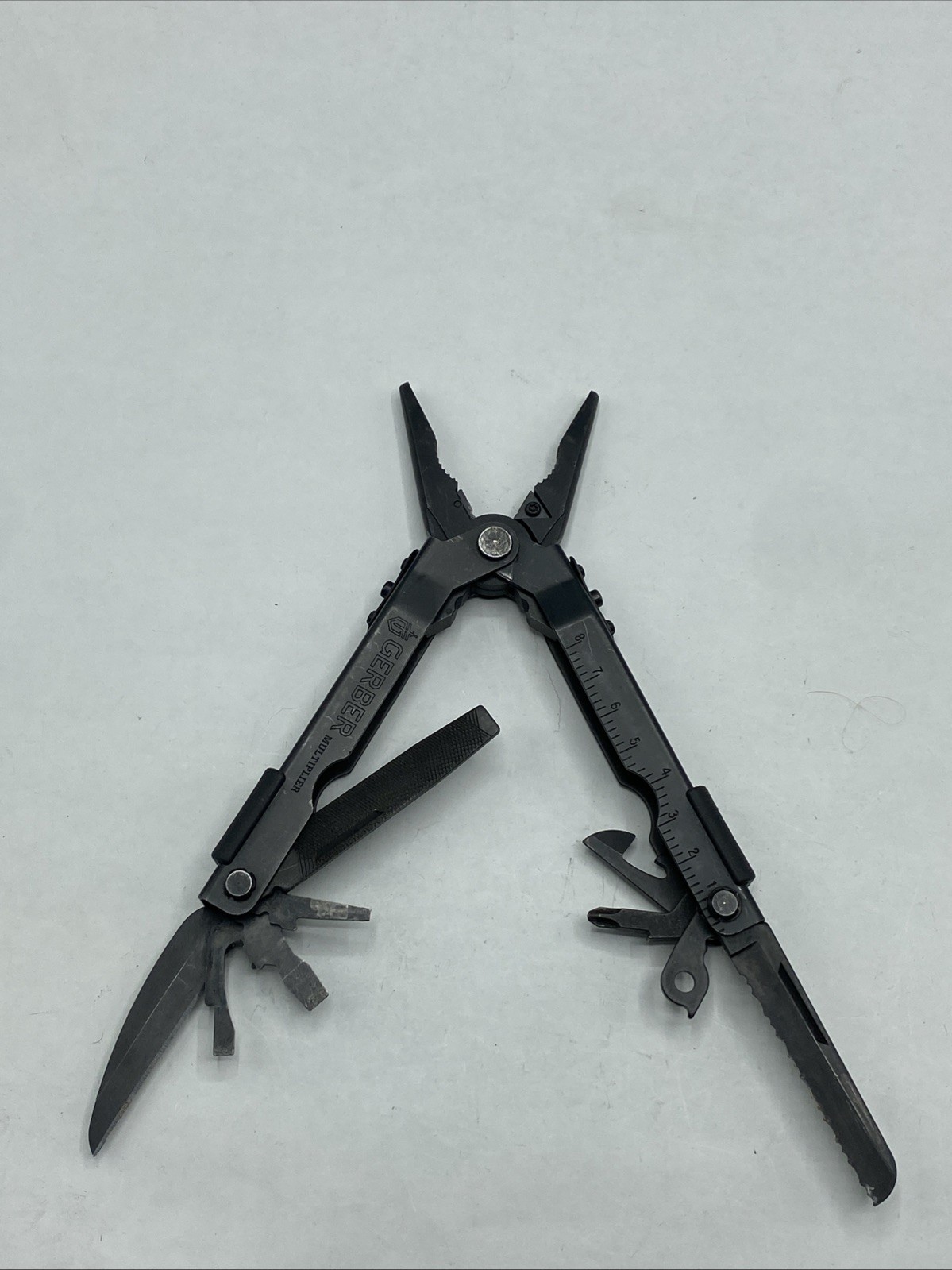 Gerber MP 600, Carbide Cutters, Needlenose with Sheath – Black