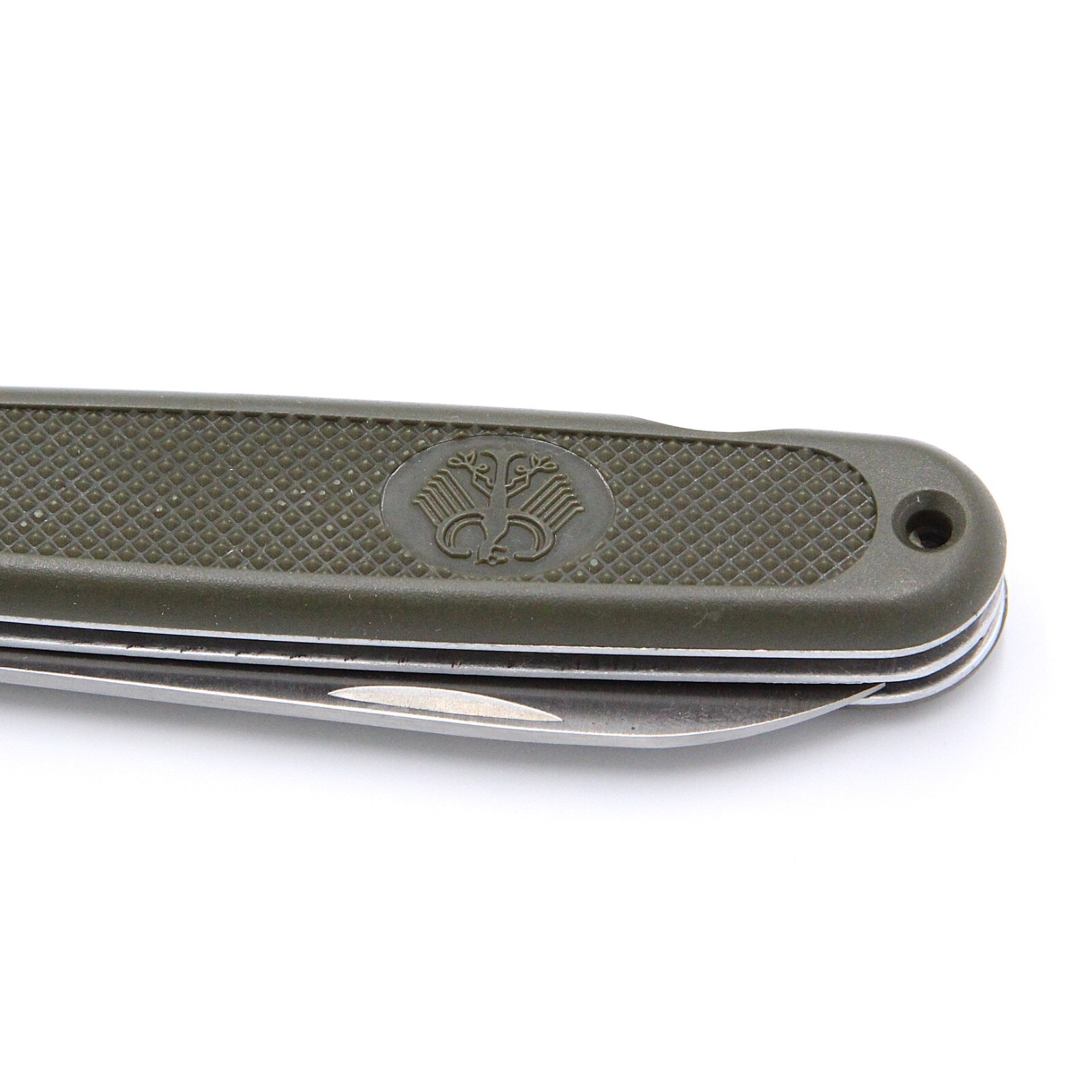 Military Bundeswehr 4 1/8″ Stainless GRN Multitool OD green Folding Knife 212