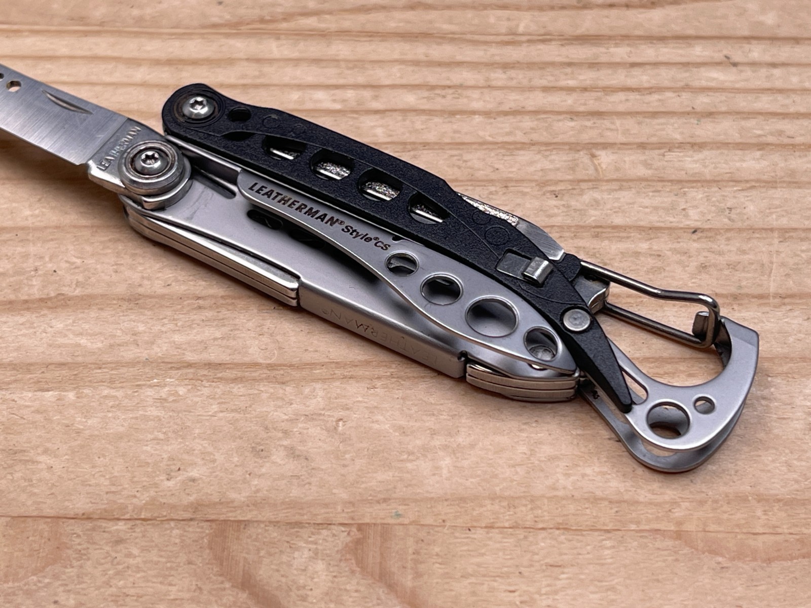 Leatherman Style CS Black Multi-tool Knife 04/13 – Retired, Very Nice Condition