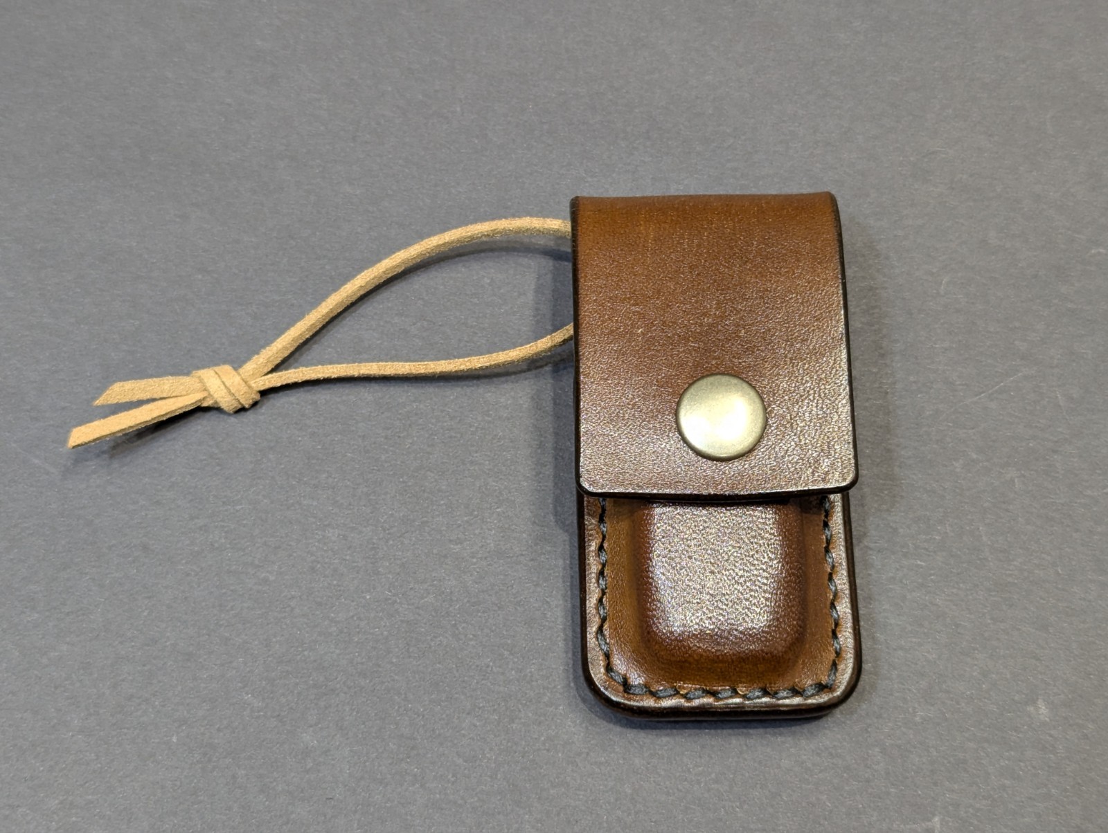 Leatherman Micra Keychain Tool w/ Custom Handmade Leather Holster