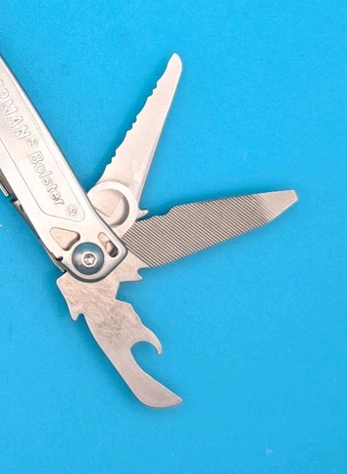 Leatherman Bolster 13 Tool Stainless Steel Multi-Tool! With Sheath!