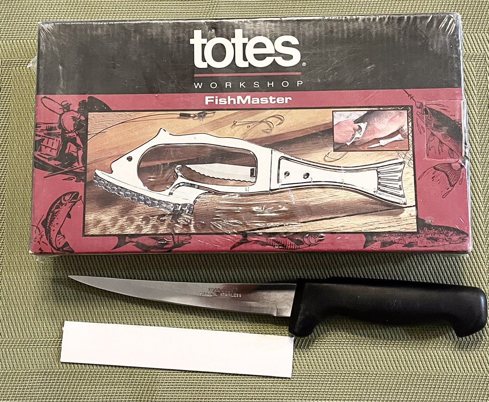 Totes Fishmaster multi tool Plus 6” Fillet Knife