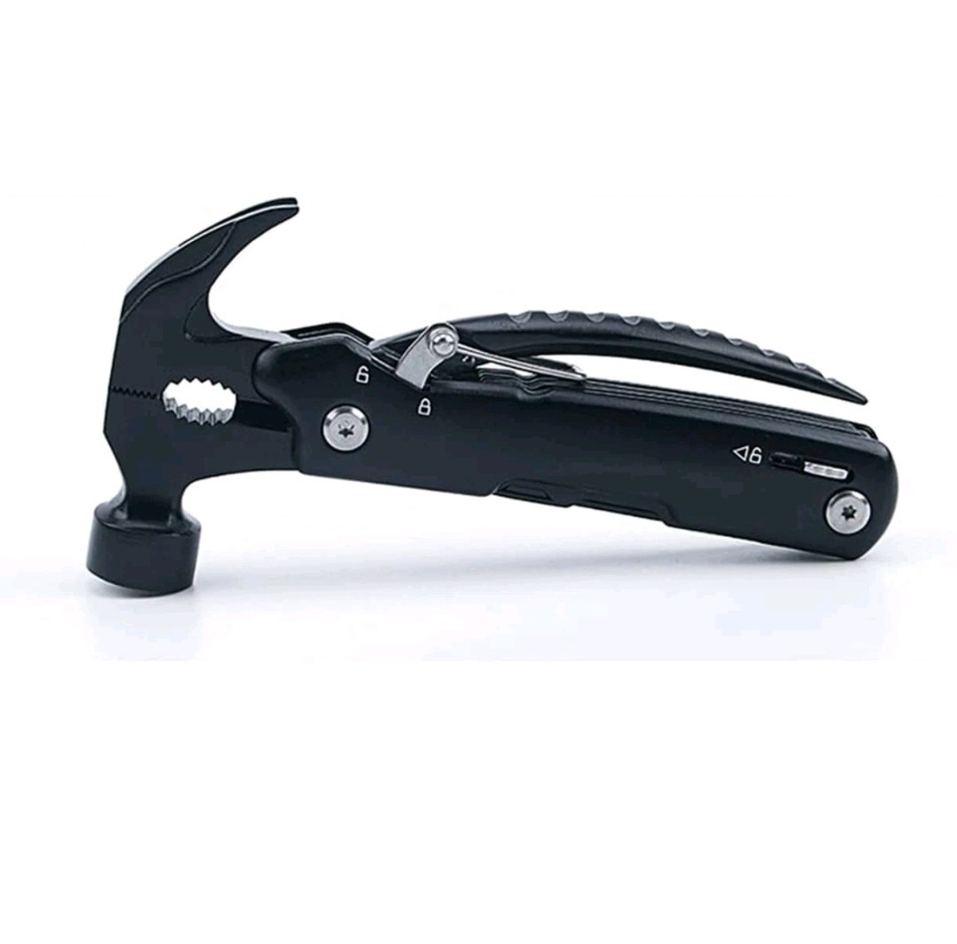 12in1 Multitool Hammer Pliers Knife Saw Stainless Steel Outdoor Camping Tool