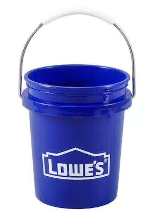 Lowe’s Mini Bucket Bundle Screwdriver Set, Tape Measure, 6-in-1 Pen & Card Tool