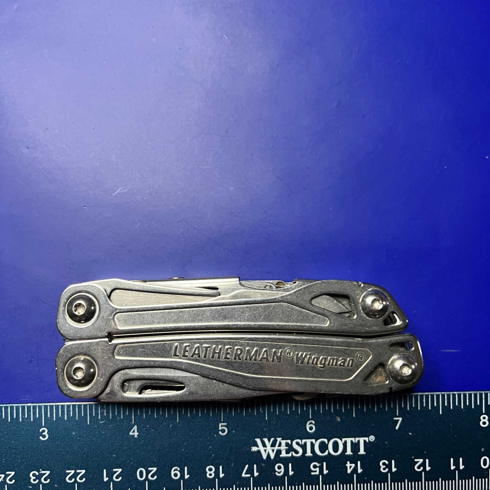 Leatherman Stainless Steel Wingman Multi Tool Scissors Knife Plier