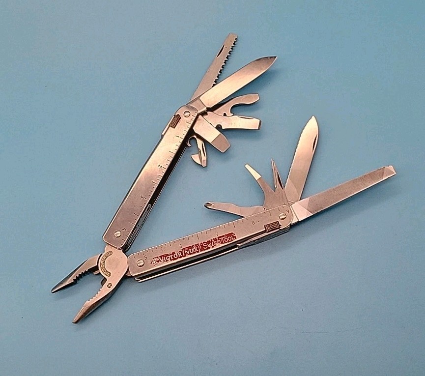 Victorinox SwissTool Swiss Army Multi Tool – 1998 Version – Saw, File, Blade