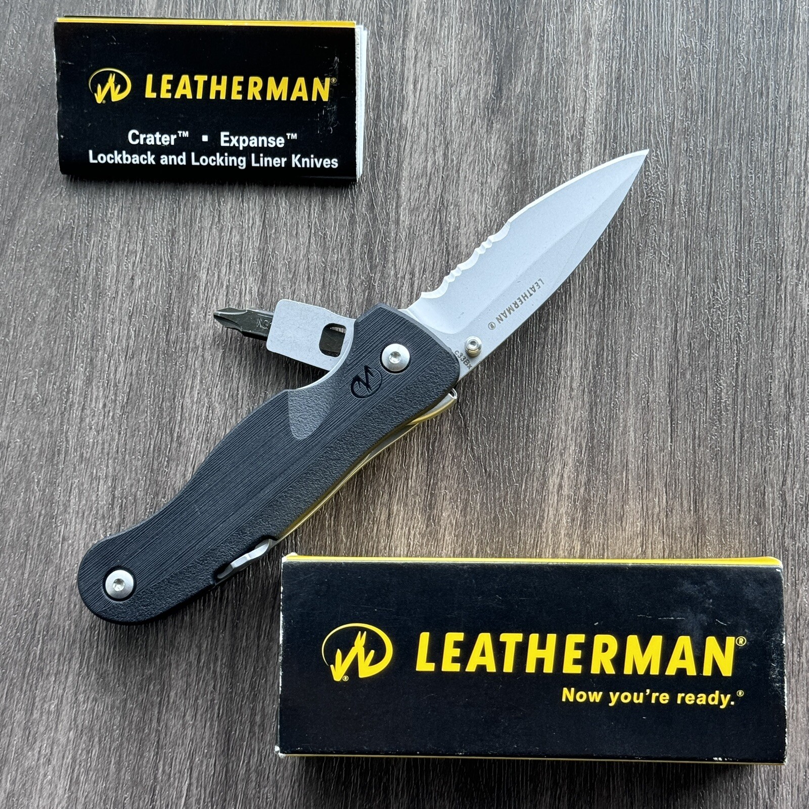 Leatherman c33BX locking liner multitool Product code 860321
