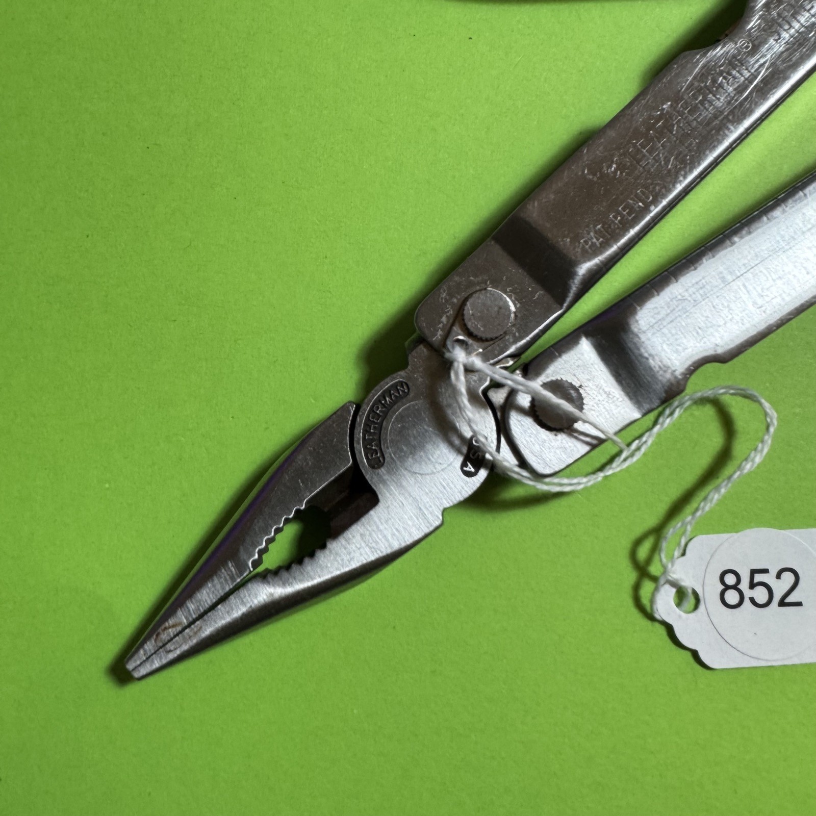Leatherman Super Tool Plier Multi Tool Pocket Knife Stainless EDC #852