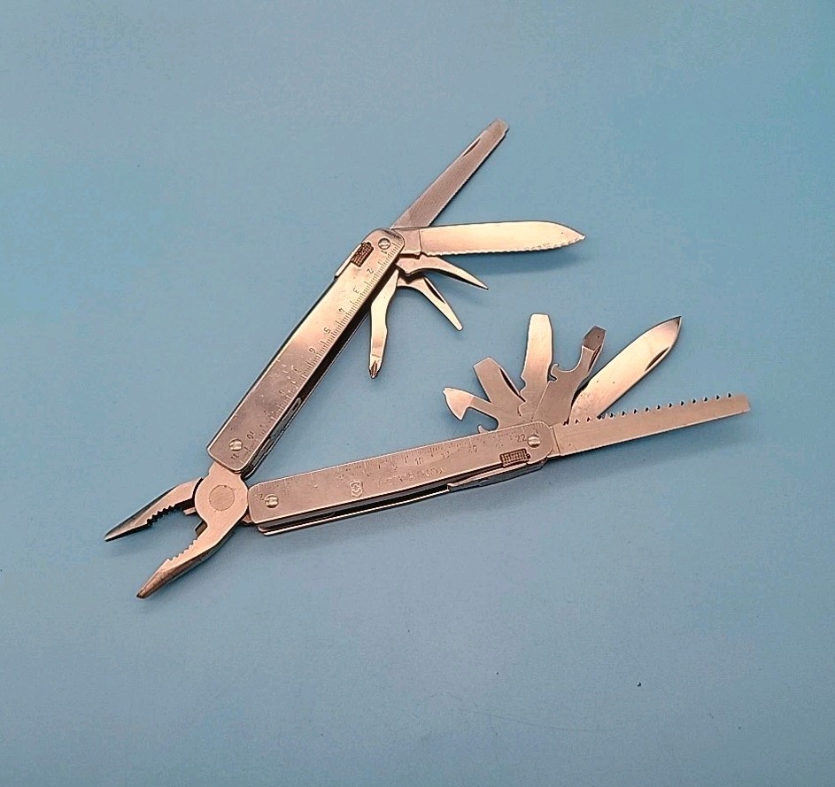 Victorinox SwissTool Swiss Army Multi Tool – 1998 Version – Saw, File, Blade