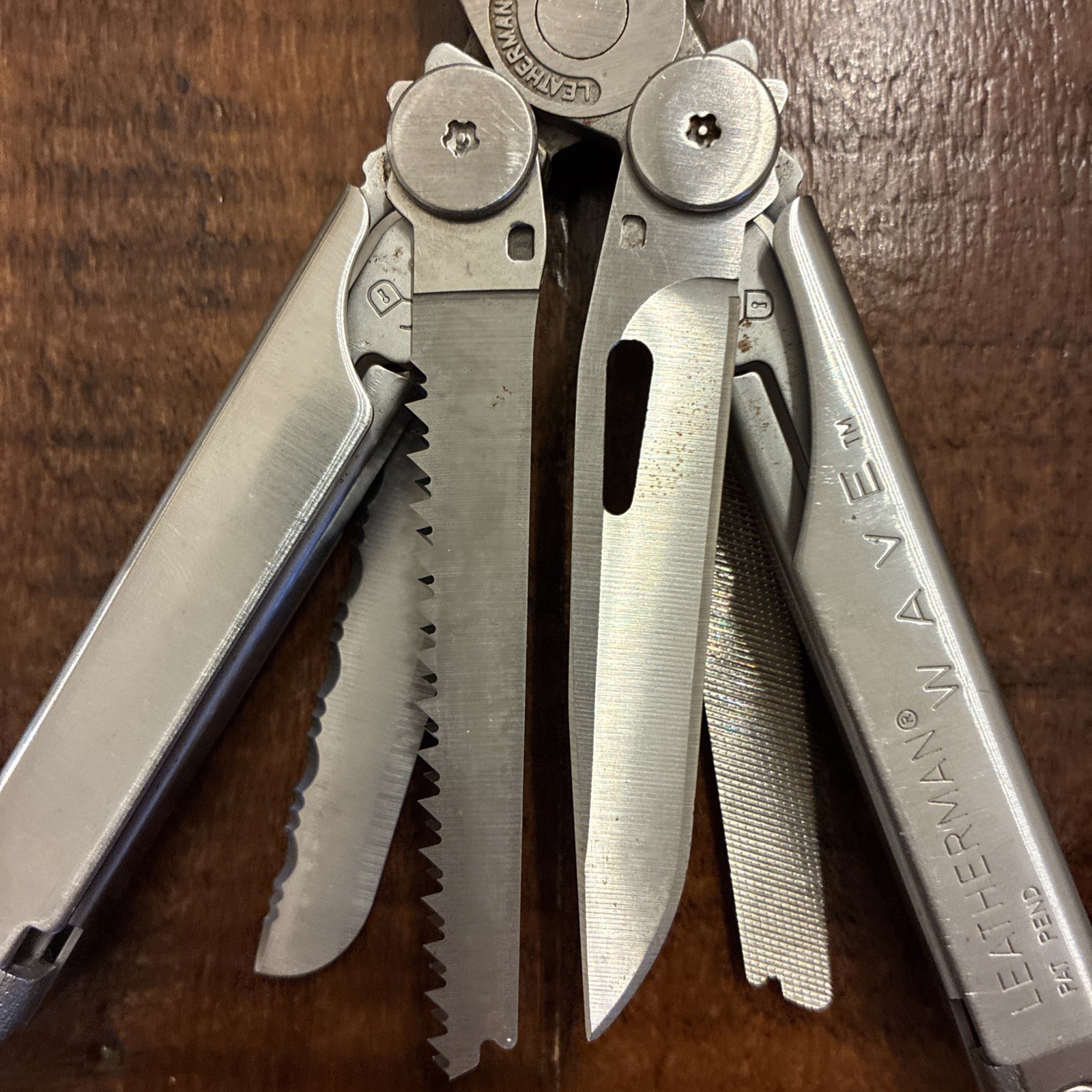 Leatherman Wave Pat Pend USA w/ Sheath Multitool 09/00 Discontinued Very Good