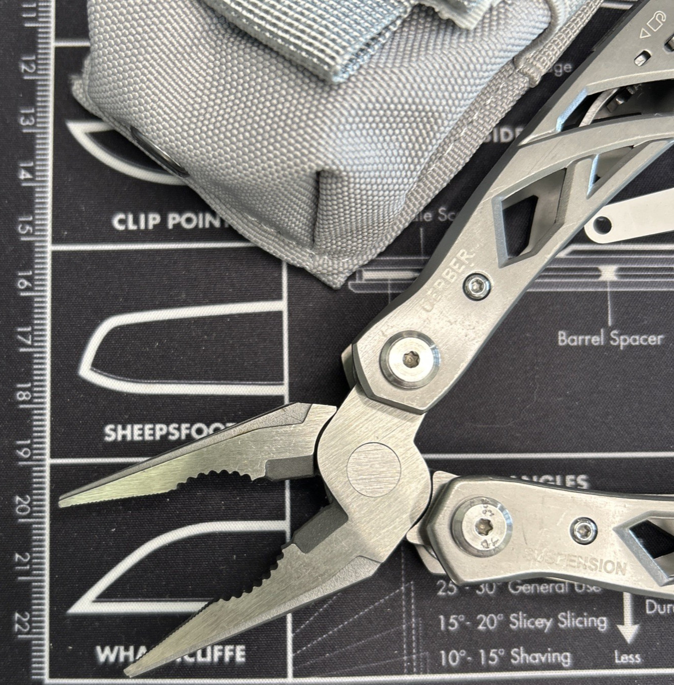 Gerber 1 Suspension W/Sheath / 1 Ridge/ 1 Swagger/ 1 Dime Compact Lot Of 4 GUC